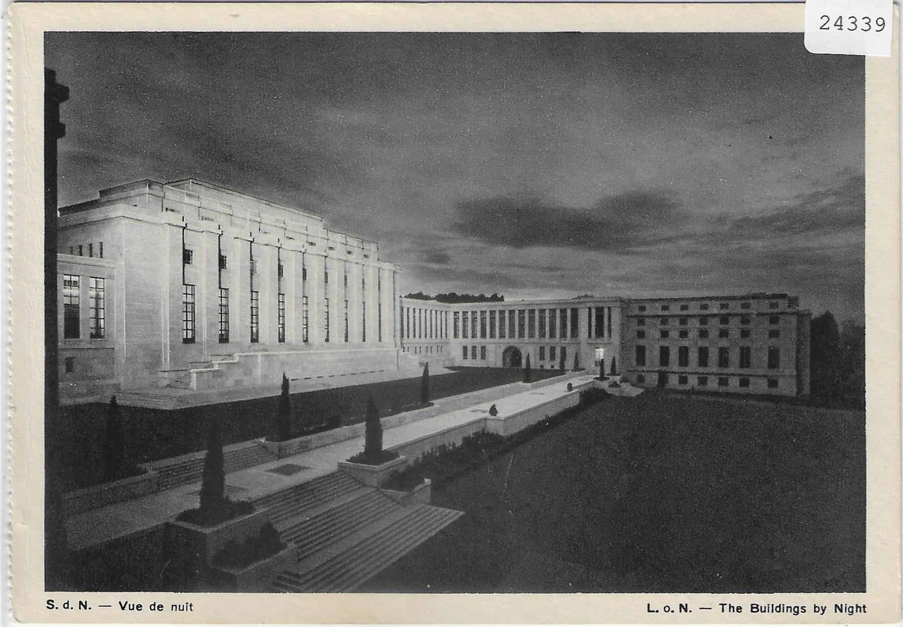 Cartes postales: Geneve - Société des Nations – Antique à Ettingen par Kartenplanet