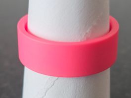 Mood Addon en polymère rose fluo, taille 52