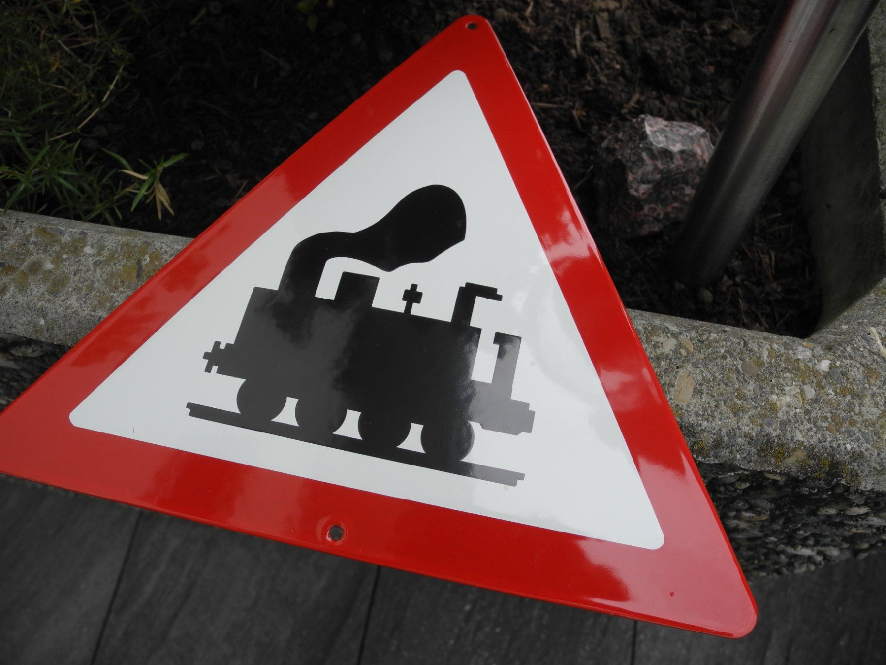 Schilder: DAMPFLOK EMAILSCHILD – Neu (gemäss Beschreibung) aus Reinach AG von Huckleberrysix 2