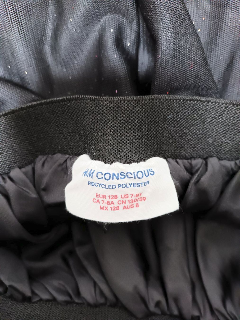 H&M Vestiti & Gonne: Mädchen Rock mit Glitzer Gr. 128 (H&M) – Usato da Ried-Muotathal venduto da lufo 2