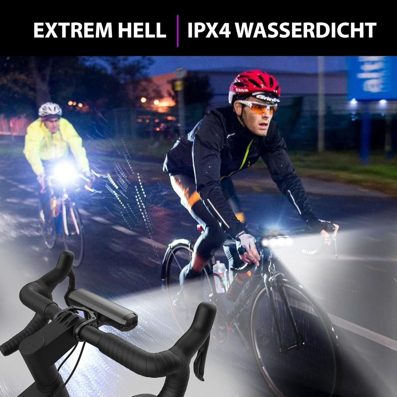 Ersatzteile: Fahrradlicht 2600 Lumen USB C LED Front – Neu und originalverpackt aus Suhr von SchnapperCH 5