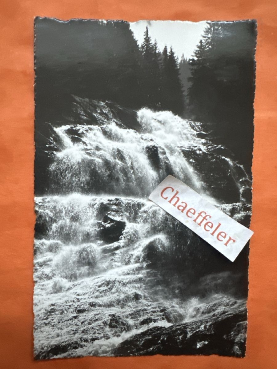 Ansichtskarten: 1943 Kiental, der Dündendall bei Griesalp – Gebraucht aus Zürich von Chaeffeler