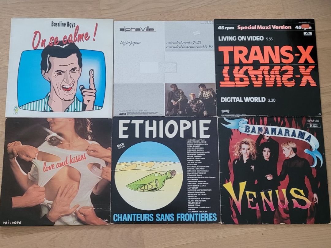 Schallplatten: 6 Maxi Divers – Gebraucht aus Martigny von MZ-67