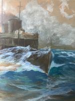 Dampfschiff in hoher See Alex Kalderach