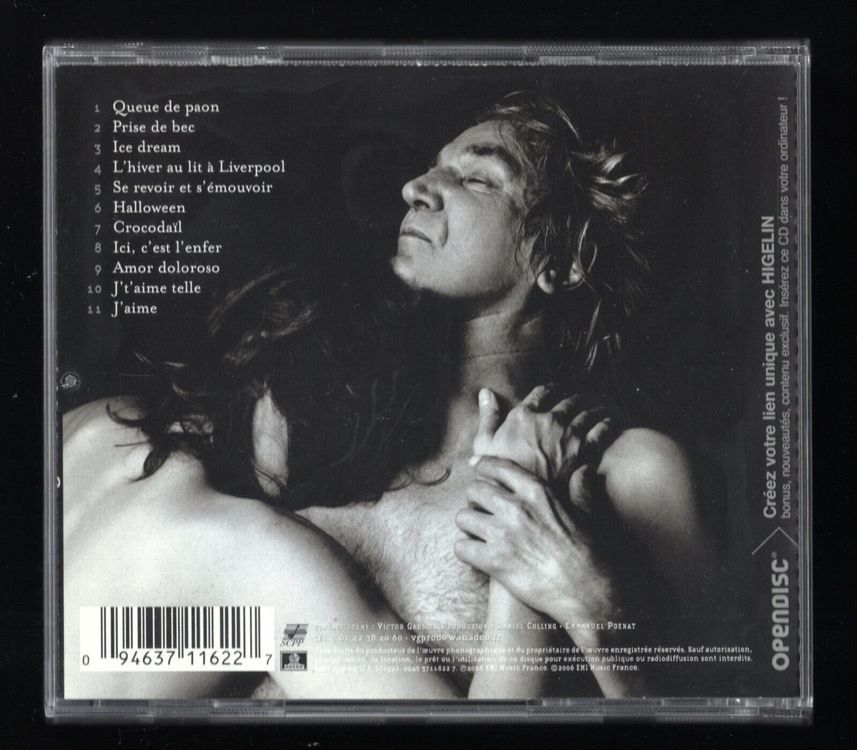 CD: Jacques Higelin - Amor Doloroso – Usato da Unterbäch venduto da oqlib 1