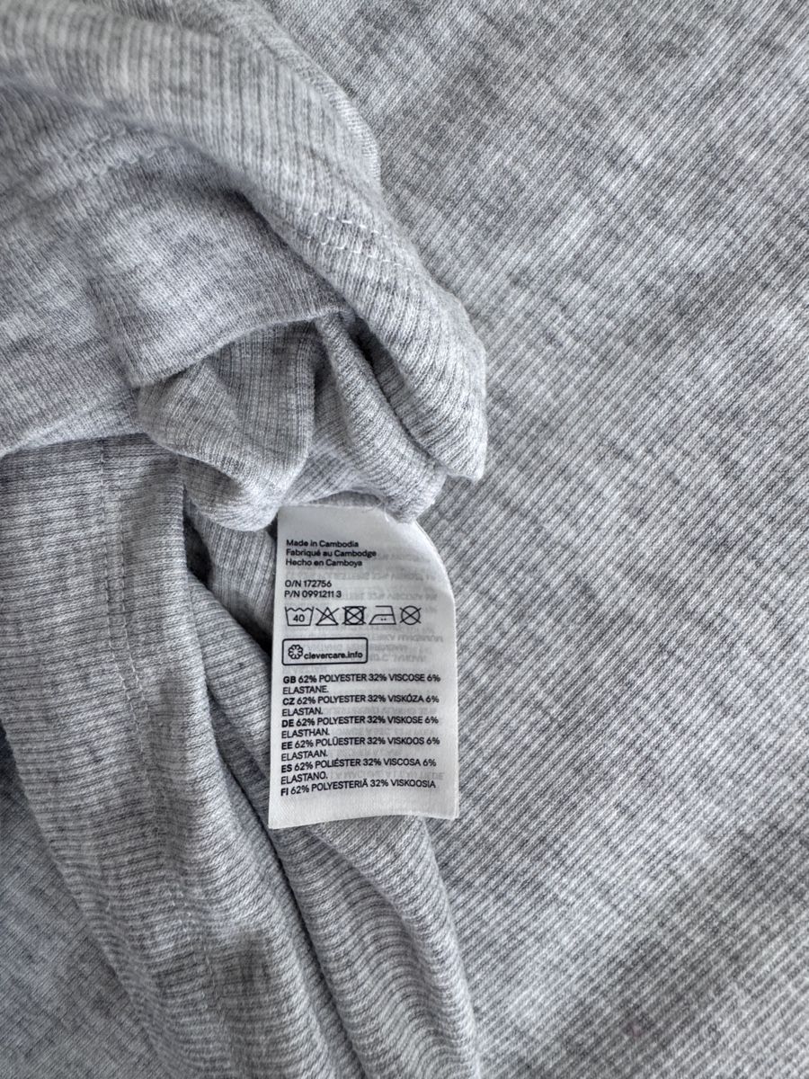 H&M Vestiti: H&M Basics grey slip dress – Usato da Zürich venduto da Tanja_G88 2