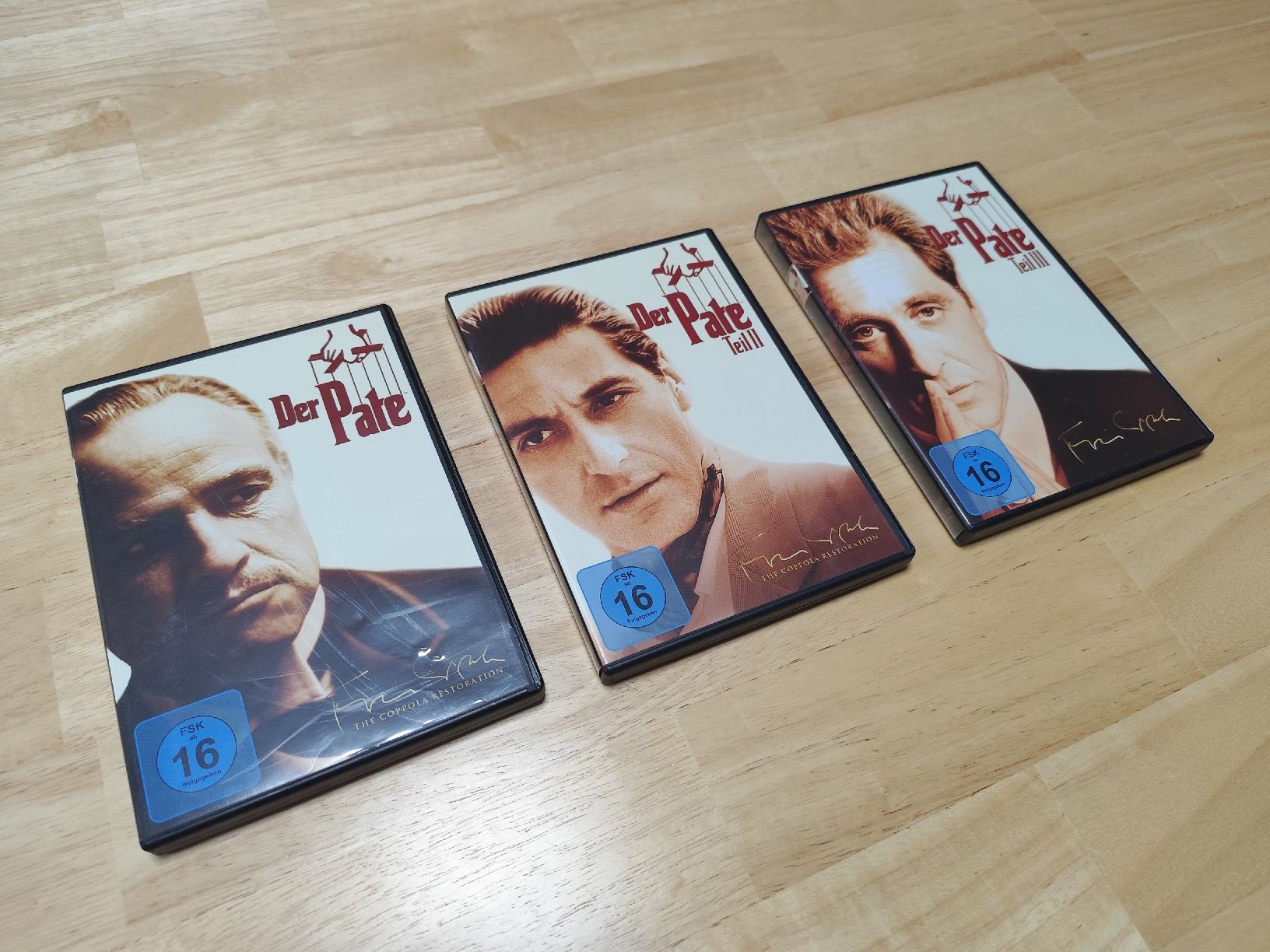 Tutti i DVDs: Der Pate - Teil 1-3 – Usato da Urdorf venduto da thisisvital_