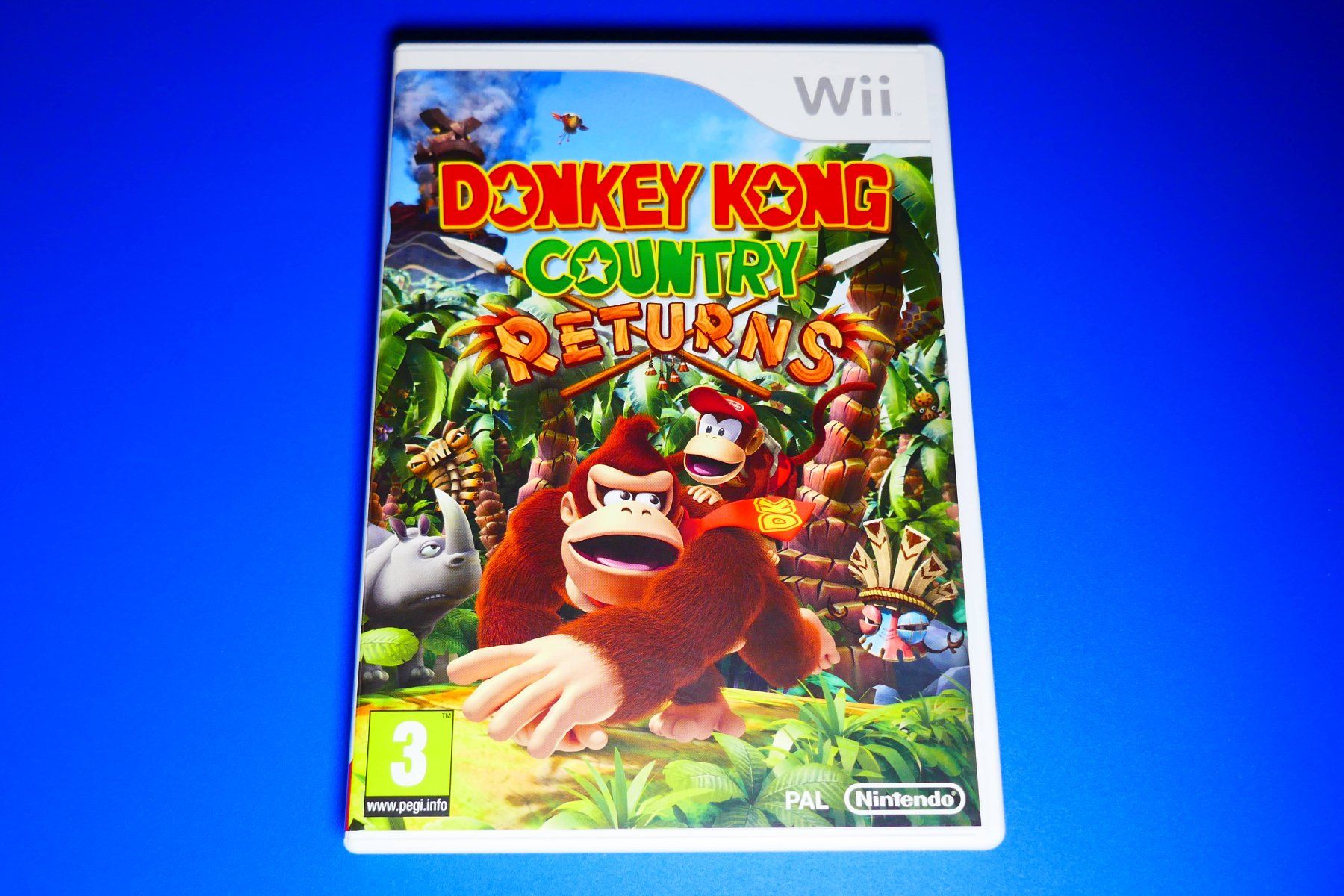 Nintendo Giochi: Donkey Kong Country Returns & VIP - Nintendo Wii – Usato da Vuarrens venduto da Espace-Retro