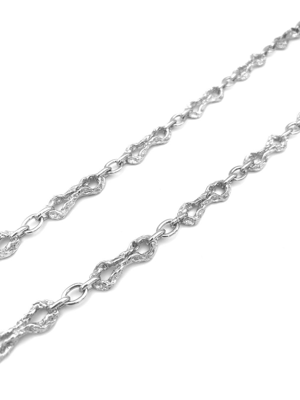 Gilbert Albert Catenine: GILBERT ALBERT. Sautoir argent 800/00 – Usato da Renens VD venduto da Diademe.sarl 2