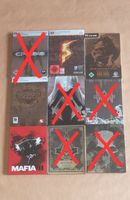 Diverse PC Games Steelbook Version