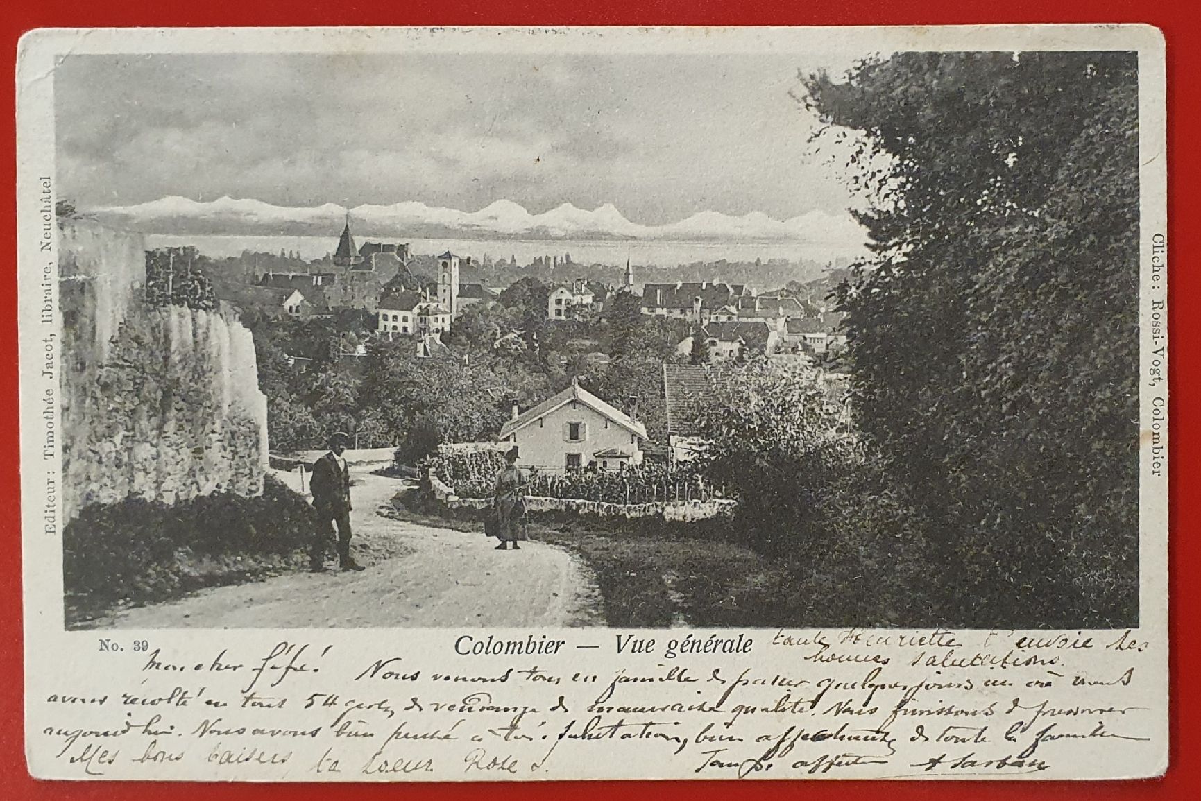 Cartoline postali: 8 alte Ansichtskarten Colombier – Usato da Kreuzlingen venduto da Rschweiz1 4