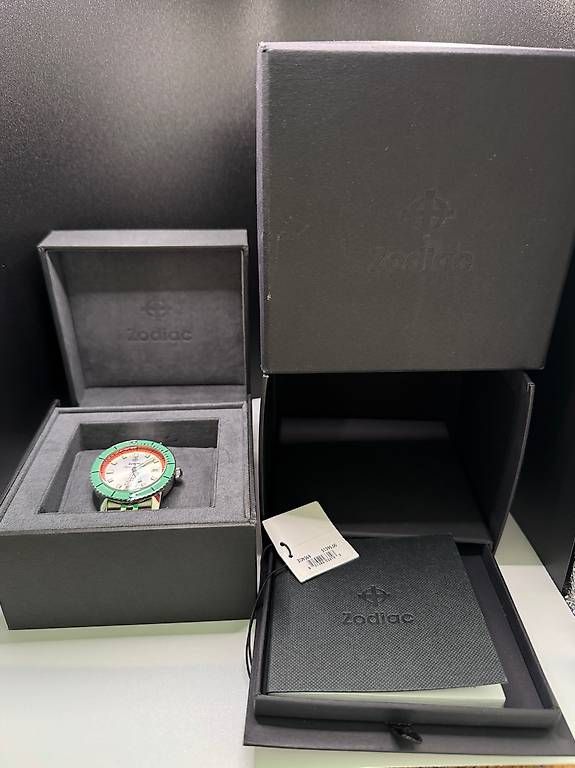 Zodiac Orologi: Zodiac Super Seawolf "Watermelon" – Usato da Rolle venduto da viceroy 3