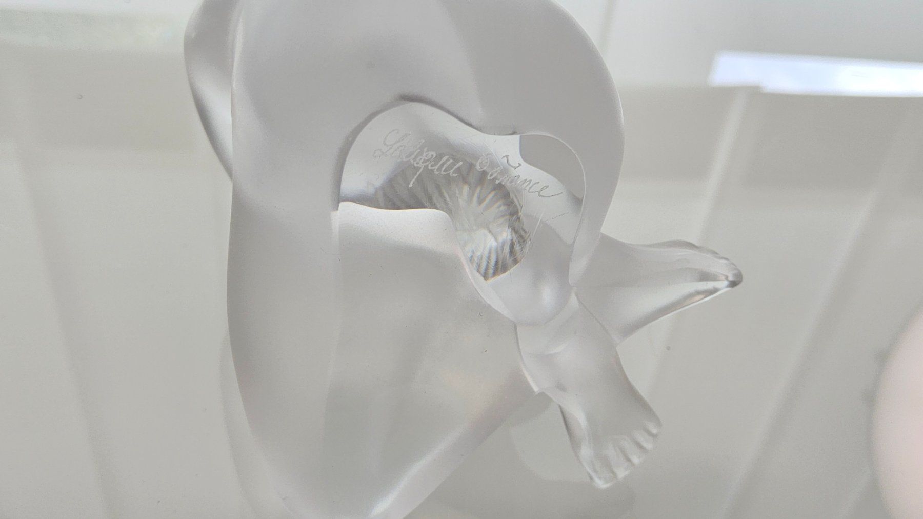 Lalique Statuette: Lalique, statuette en cristal – Usato da Malleray venduto da Frederic24 5