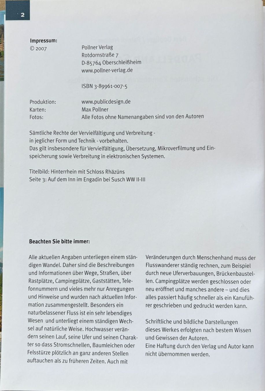 Libri: Oppliger Beat, Paddelland Schweiz – Nuovo (secondo la descrizione) da Sarnen venduto da Livres 3