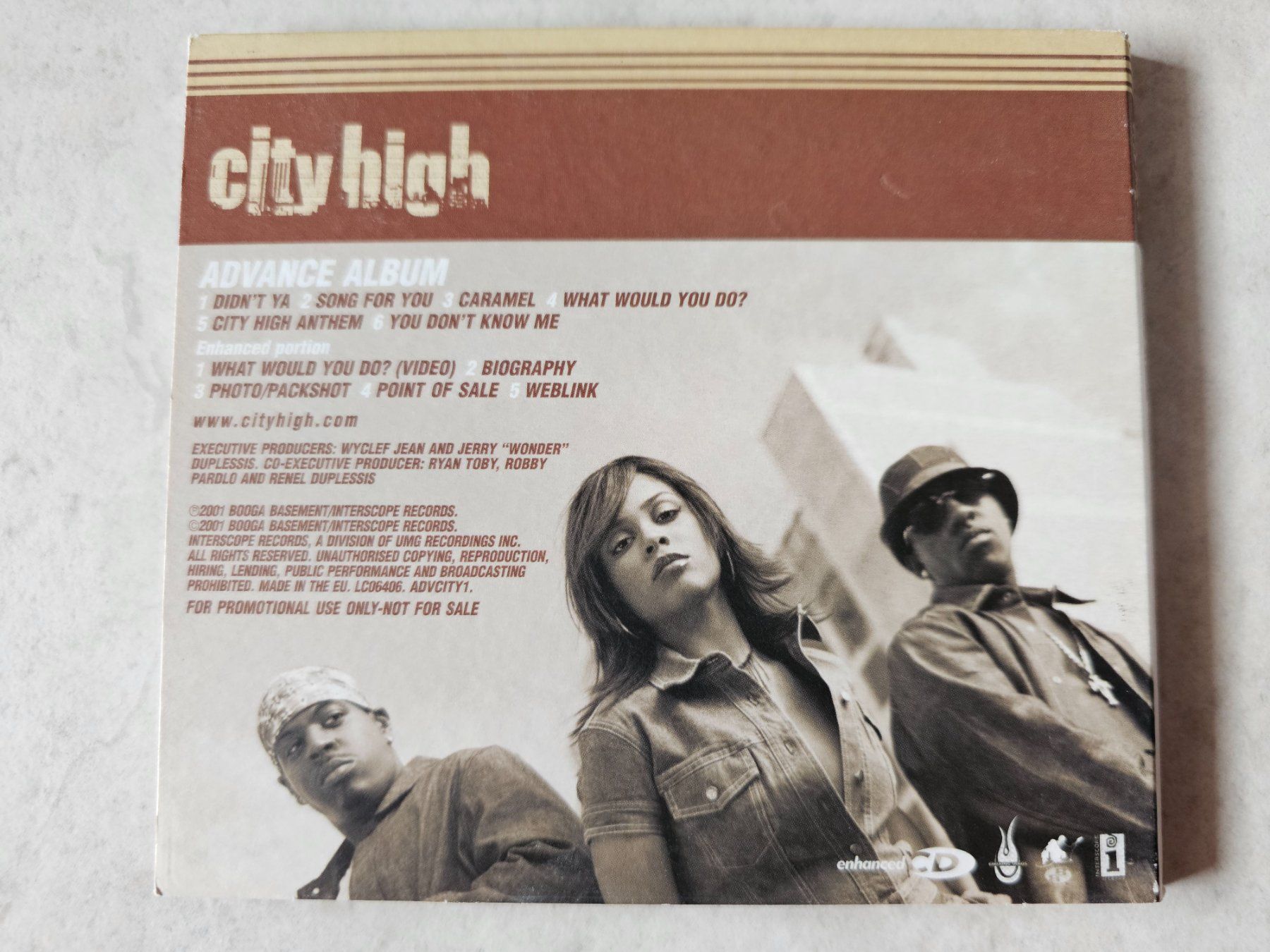 CD: Cityhigh  -  Advance Album – Usato da Schneisingen venduto da backstore24 1