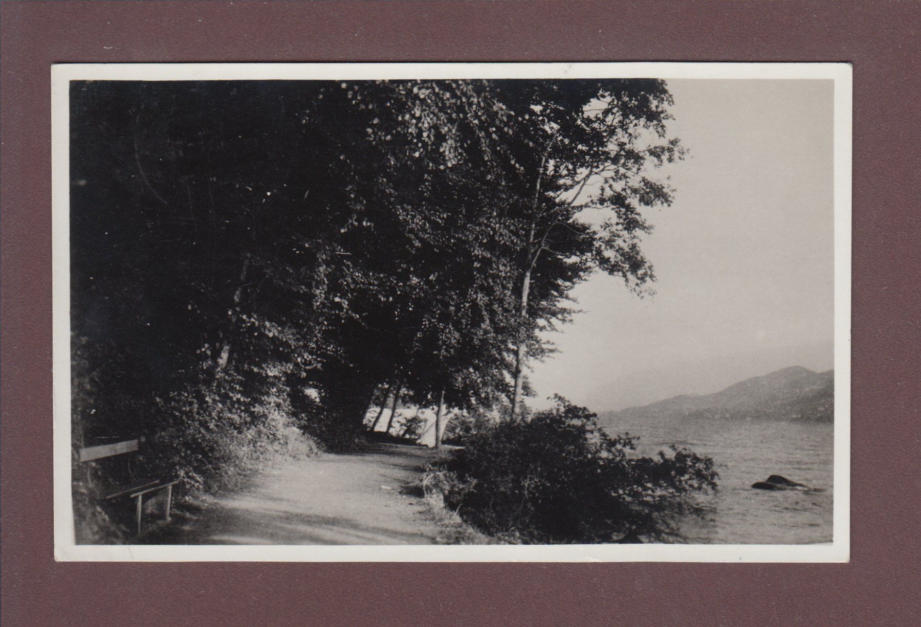 Cartoline postali: FAULENSEE - Strandweg - 1941 – Usato da Pully venduto da nicecards