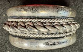 Sehr alter Silber Armreifen aus Arabien, ca. 110 g