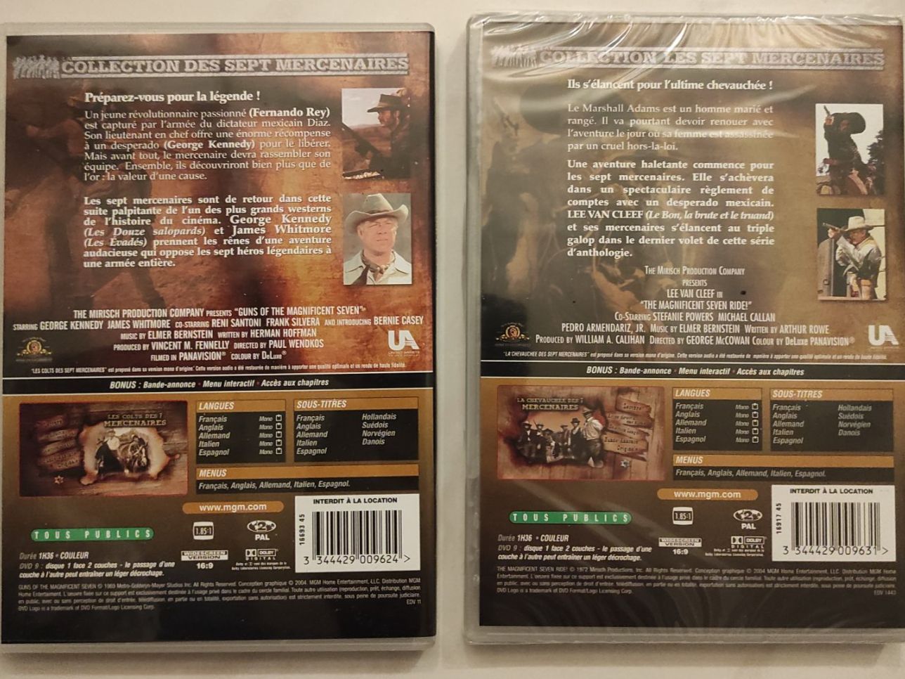 Tutti i DVDs: Die glorreichen sieben komplett 1-4 - Bluray/DVD – Nuovo (secondo la descrizione) da Winterthur venduto da Blacknero 3