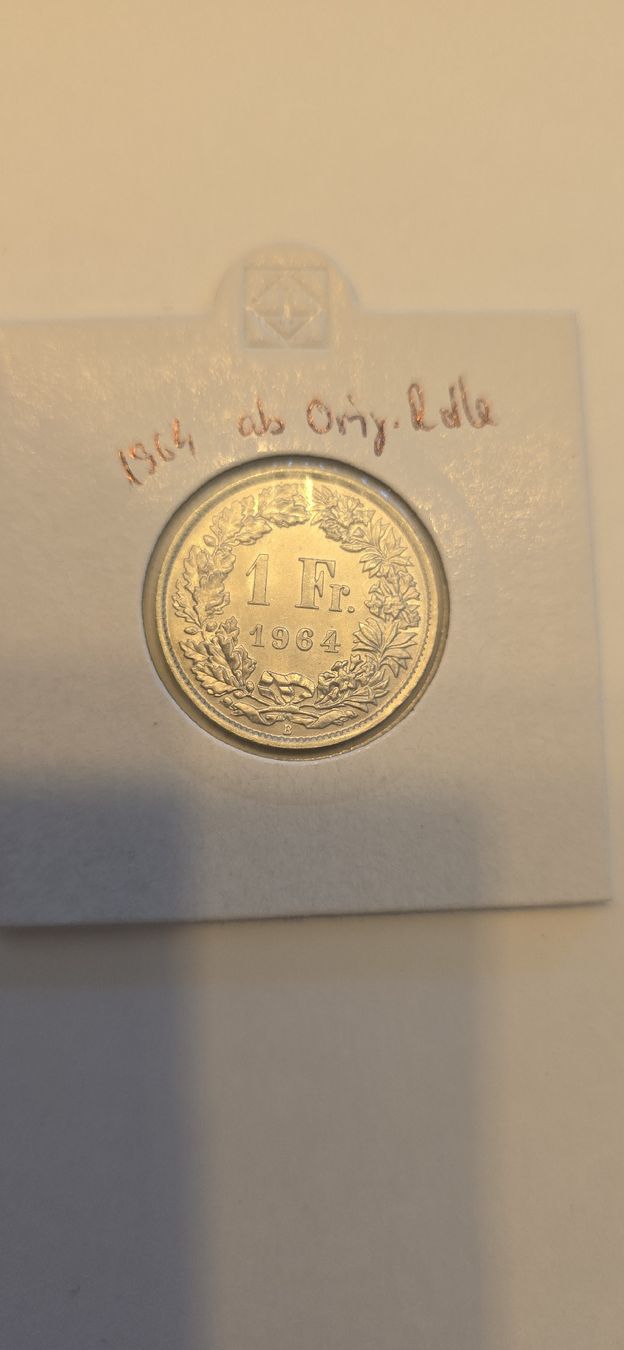 Tutti le monete: 1chf 1964 – Nuovo (secondo la descrizione) da Fribourg venduto da yan_z5fr