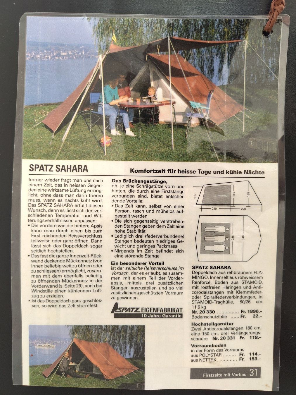 Spatz Zelte: Spatz Sahara – Gebraucht aus Eschenz von Cedra37