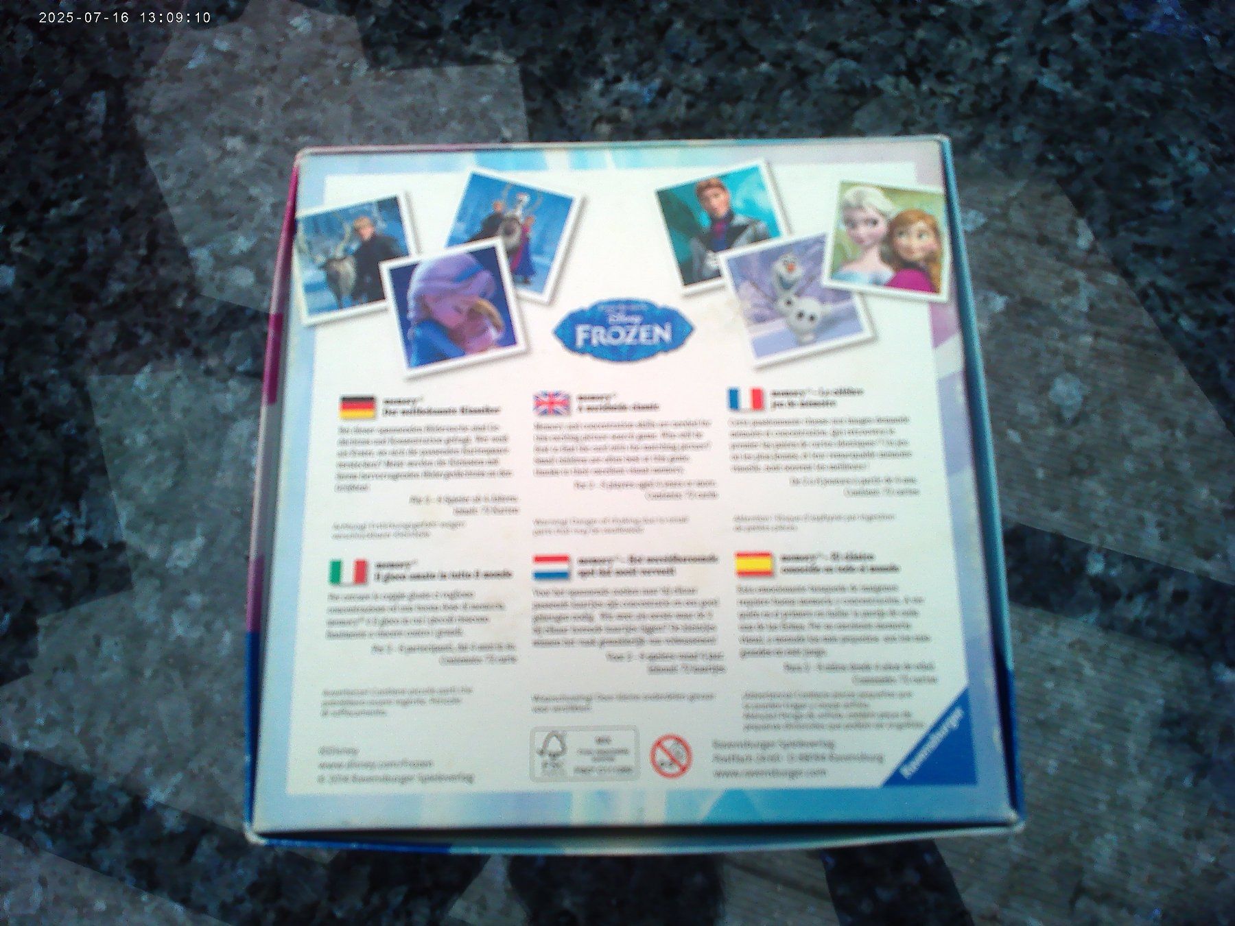 Ravensburger Giochi: Memory Frozen von Ravensburger – Usato da reitnau venduto da Sib7 1