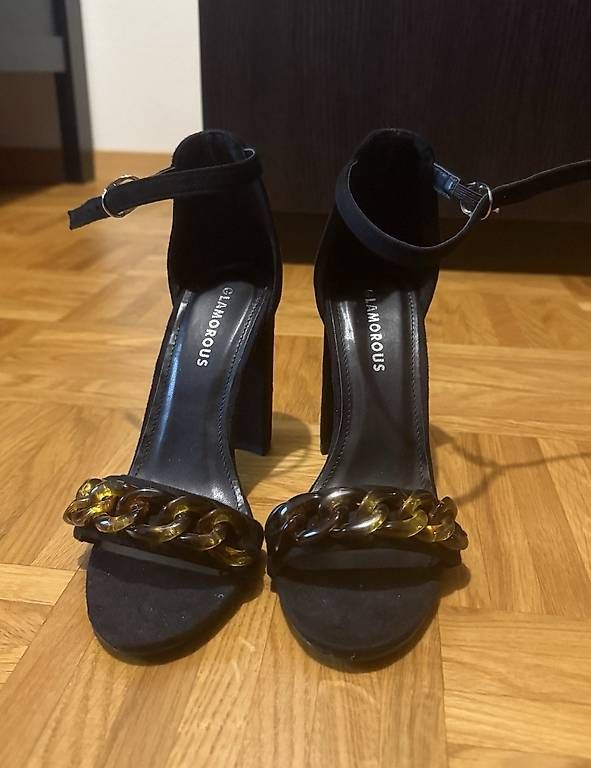 Scarpe da donna: Glamorous: Sandales talon bloc noires taille 36 – Nuovo (secondo la descrizione) da Lausanne venduto da loi_8msc 4
