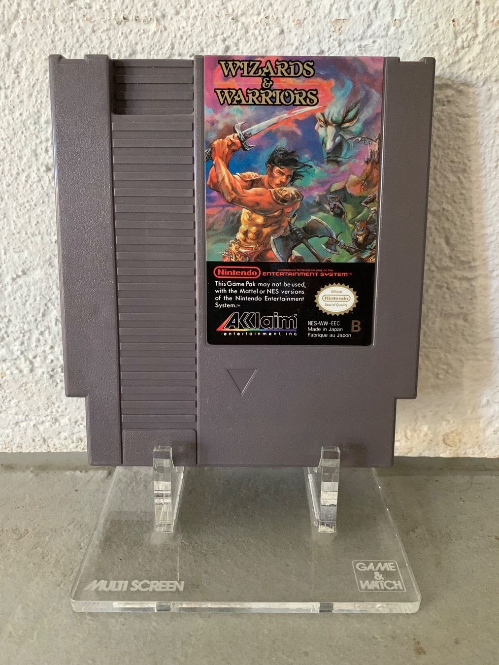 Nintendo Giochi: NES / Wizards & Warriors mit Anleitung – Usato da Kölliken venduto da sergesellsretro