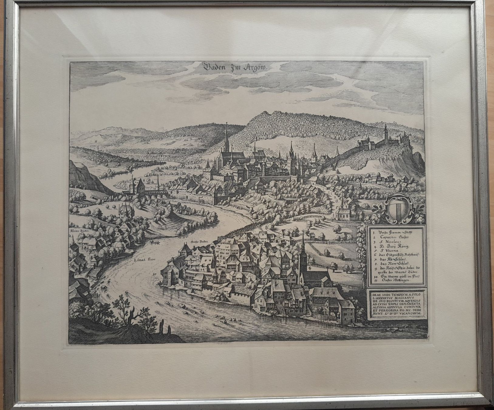 Incisioni: Stich von Baden im Aargau – Usato da Oeschgen venduto da Darknight0