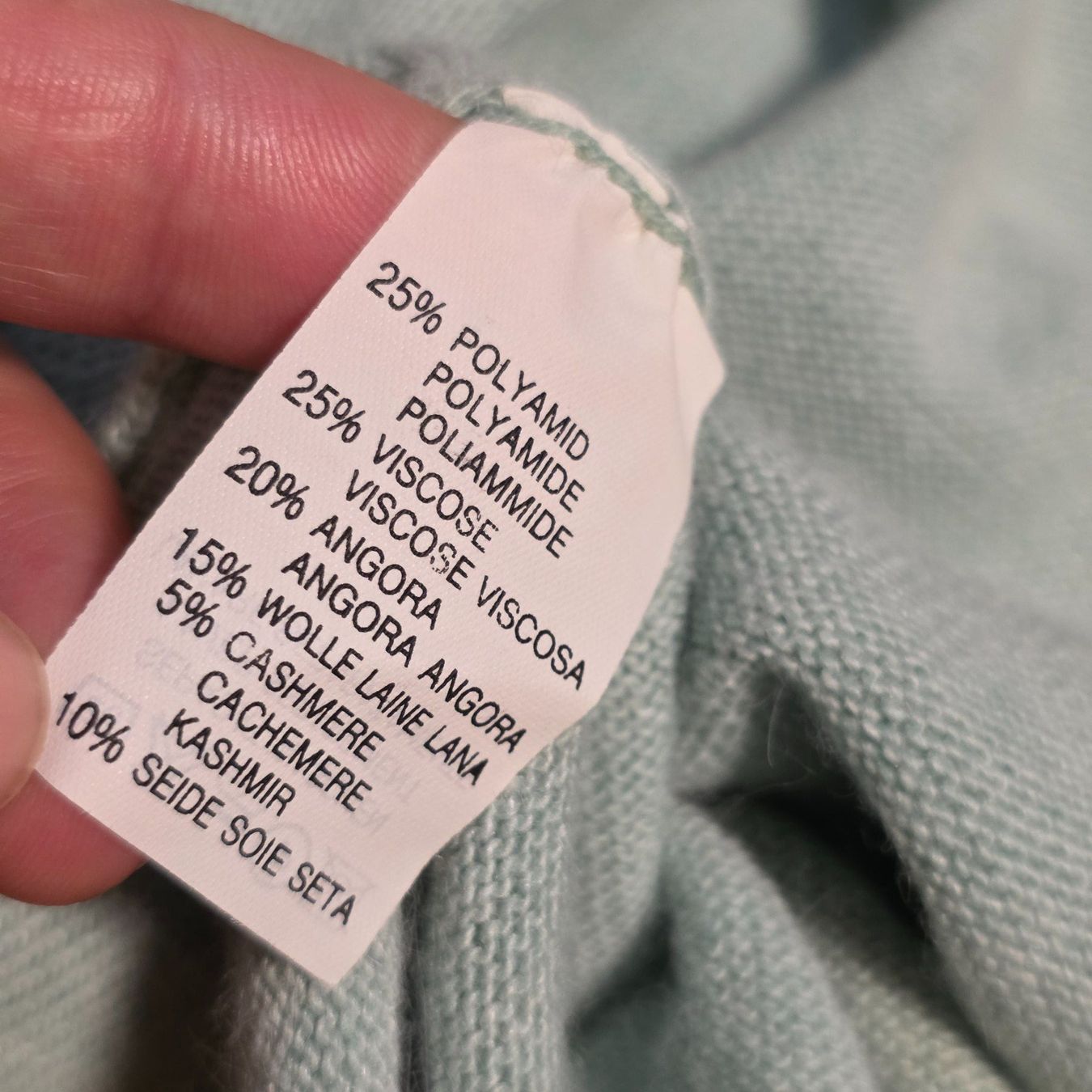 Maglioni & Felpe: MIGROS Damenpullover 38/40 Angora, Wolle ,Cashmere, Seide – Usato da Wald ZH venduto da CapLux 2