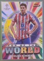 Julián Álvarez Top of the World Insert Topps Finest 24/25