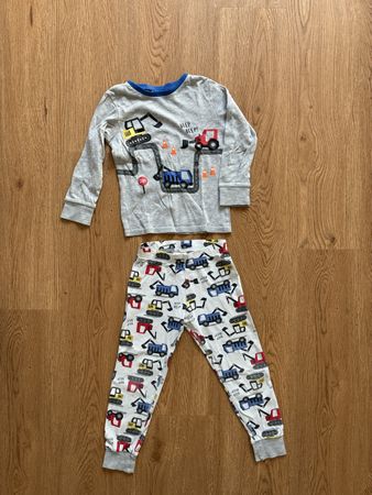 Pyjama Bagger / Baustelle Grösse 98/104