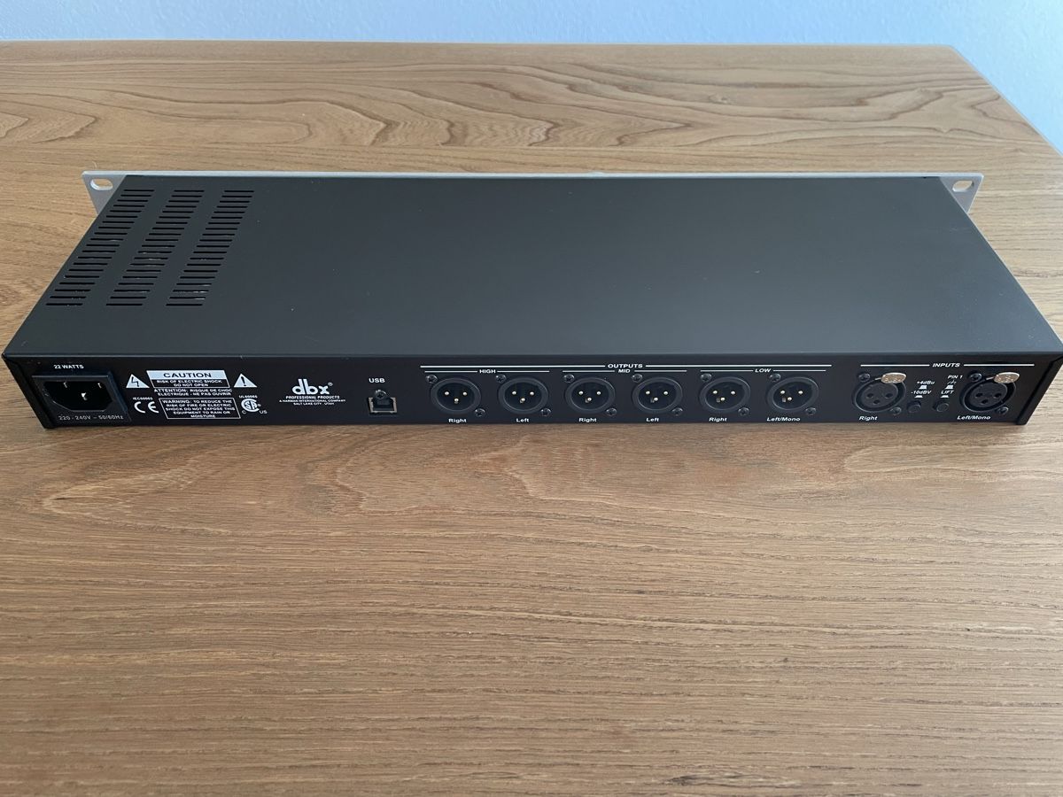 Dbx Equalizer: Crossover dbx DriveRack PA+ avec micro de mesure dbx – Gebraucht aus Neuchatel von  3