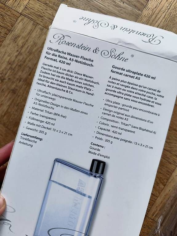 Borracce & Thermos: Ultraflasche Wasserflasche neu Flasche  – Usato da Mägenwil venduto da VintageGirly 2