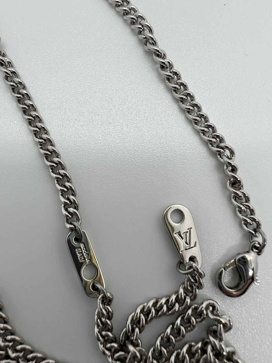 Louis Vuitton Catenine: LV necklace with Tiger eye lock  – Nuovo e nell'imballaggio originale da Zürich venduto da mvique 2