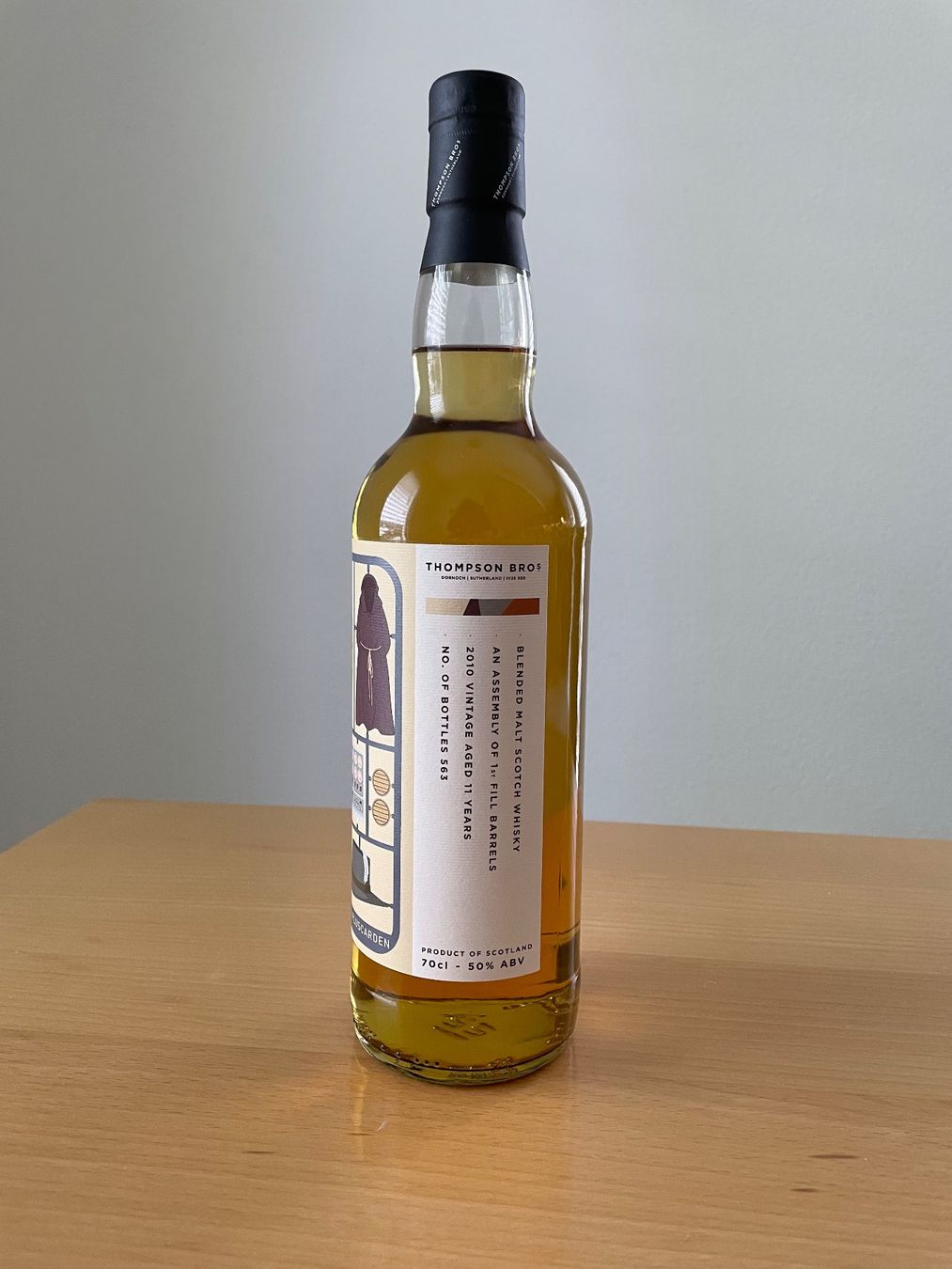 Bevande alcoliche: Thompson Bros Blended Malt Scotch Whisky 2010 – Nuovo e nell'imballaggio originale da Zürich venduto da ricardiniho