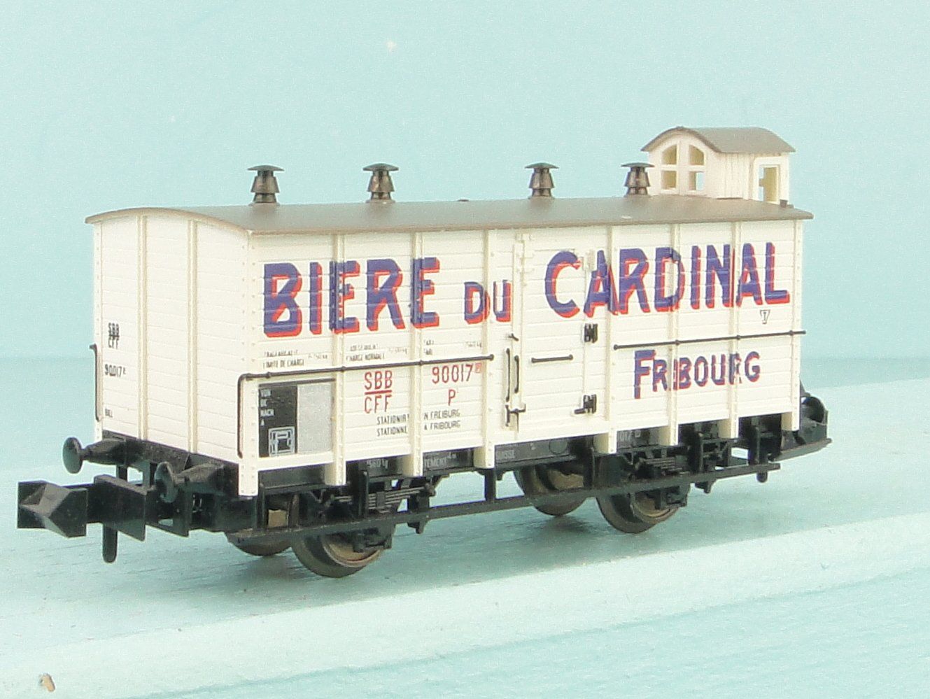 Trix Modellini di ferrovie: Trix  Spur N  Biere du Cardinal – Usato da Bülach venduto da Albitrain 3