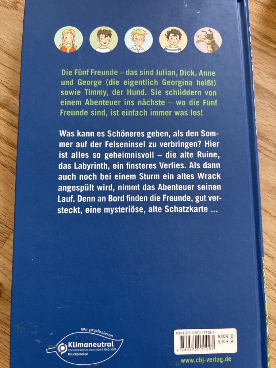Libri: Fünf Freunde erforschen die Schatzinsel – Usato da Rickenbach b. Wil venduto da Tweeny02 1