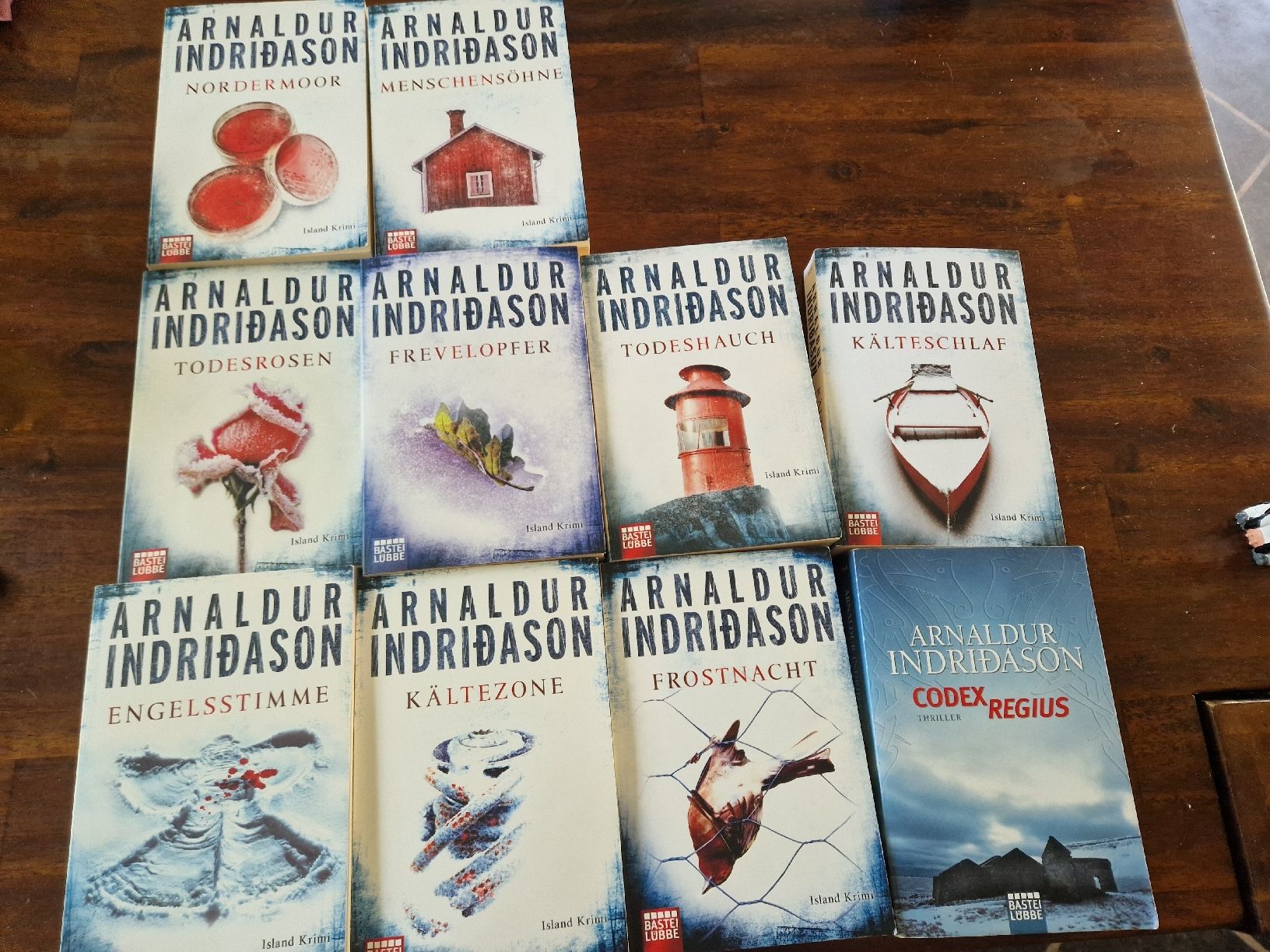 Libri: 10 Bücher von Arnaldur Indridason – Usato da Bern venduto da mme_bear