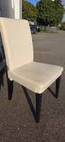 4 chaises rembourrées,tissus Ikea