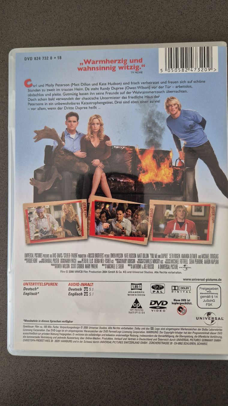 Alle DVDs: DVD: Ich, du und der Andere – Gebraucht aus Auw von Goldflimmer 1