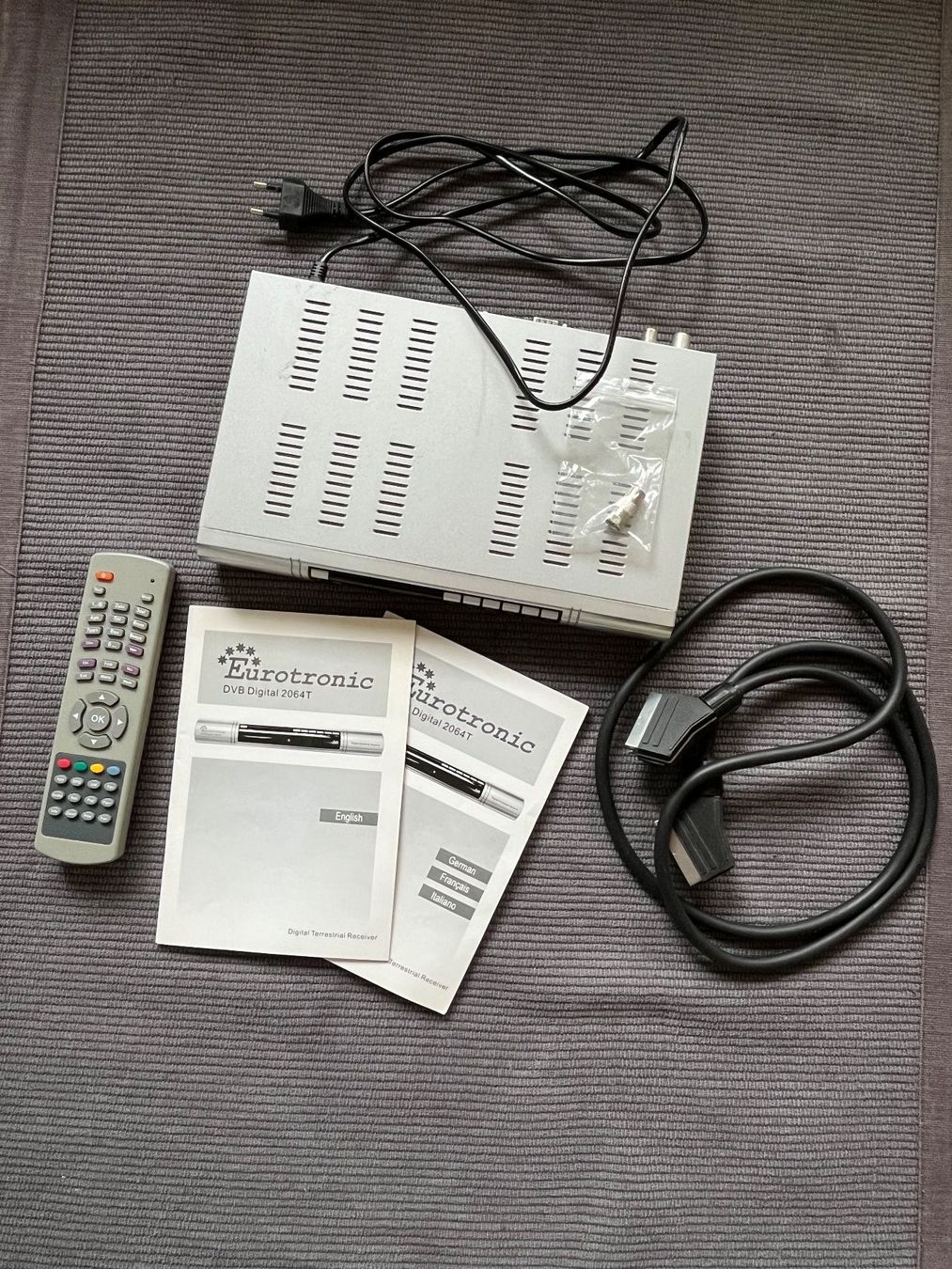 Ricevitori: Eurotronic DVB Digital 2064T – Usato da Zürich venduto da Gurkis