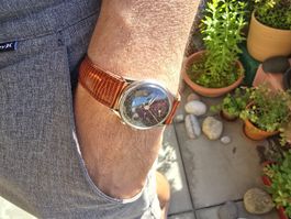 Montre Chronomètre venus 170 Elka 33mm