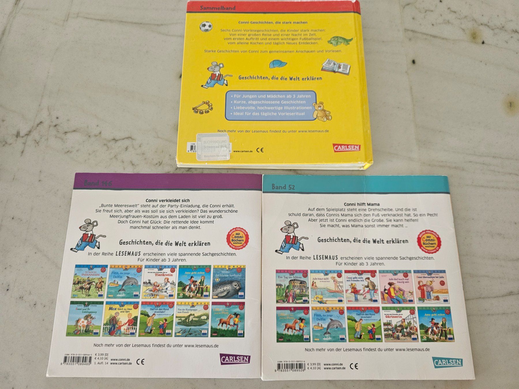 Libri: 3x Conni Lesemaus Bucher-Set – Usato da Kloten venduto da Tacha_gb 1