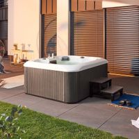 14956 Outdoor Whirlpool GLAND Pool Spa + Treppe & Abdeckung