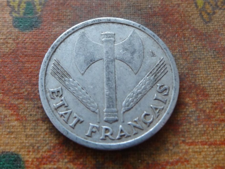 Tutti le monete: FRANCE  1 Franc  1943  old – Usato da Romanel-sur-Lausanne venduto da Swift13 1