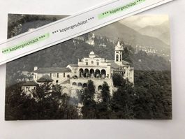 1960 Locarno Madonna del Sasso alt schön AK