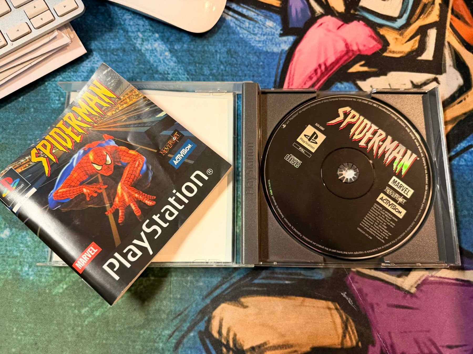 Sony Giochi: Spider-Man Sony Playstation PS1 – Usato da Giubiasco venduto da Ticinerd 2