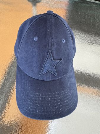 Golden Goose Cap Mütze Sterne Navy Blau Gr. One Size Neuwert