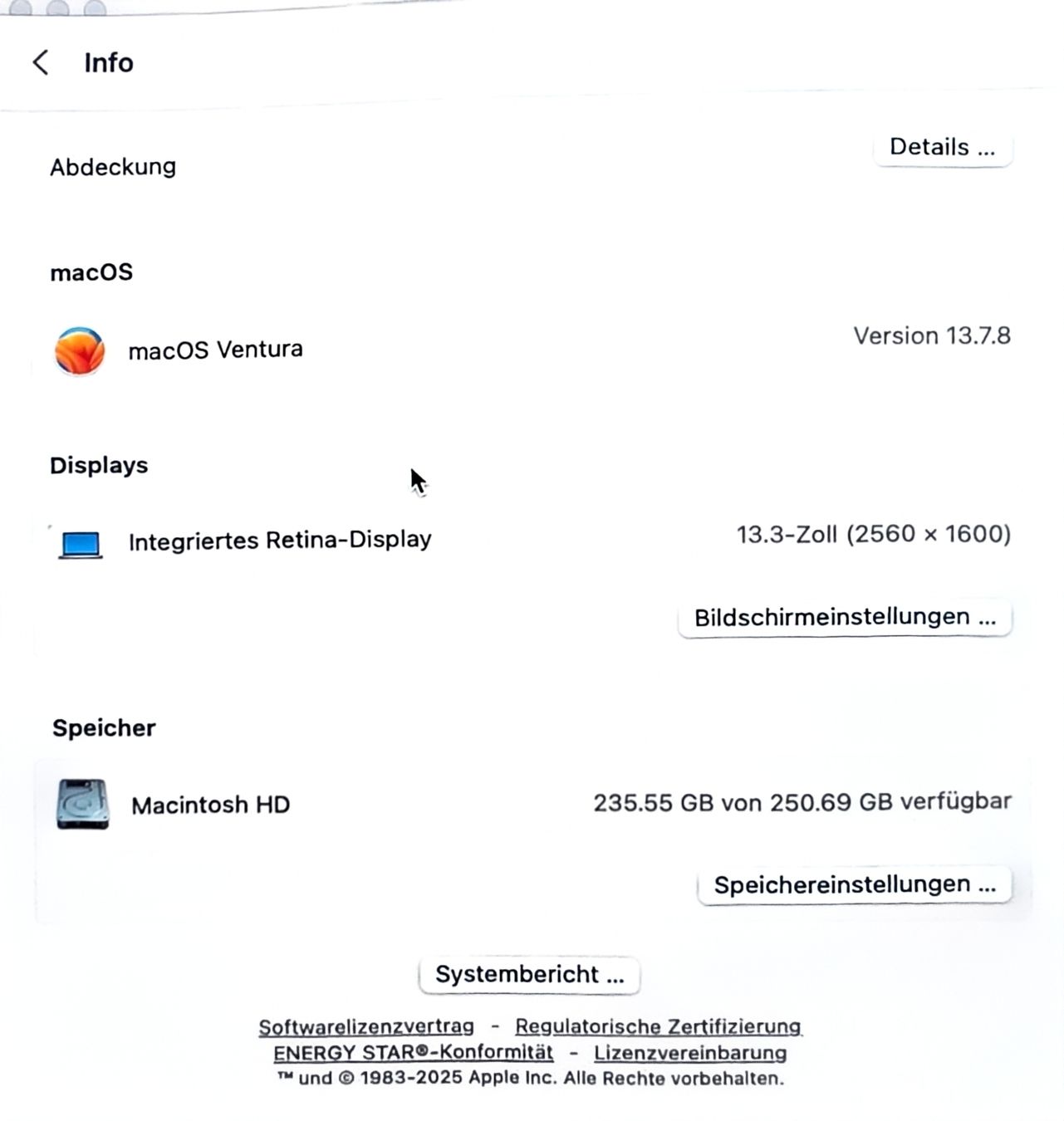 Apple Notebook: MacBook Pro 13" 2017 i7 16GB RAM 256GB – Usato da Küssnacht am Rigi venduto da rafaro94 5