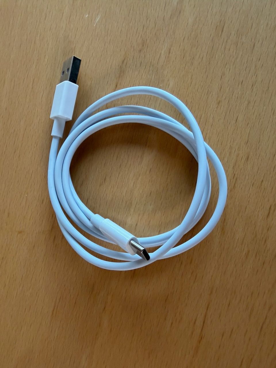 Kabel: USB A nach USB C Ladekabel weiss 98 cm – Gebraucht aus Winterthur von 1956ingi